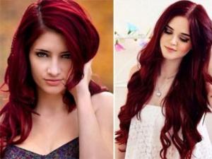 Темно-бордовый цвет волос — секреты выбора оттенка и успешного окрашивания Цвет волос гнилая вишня